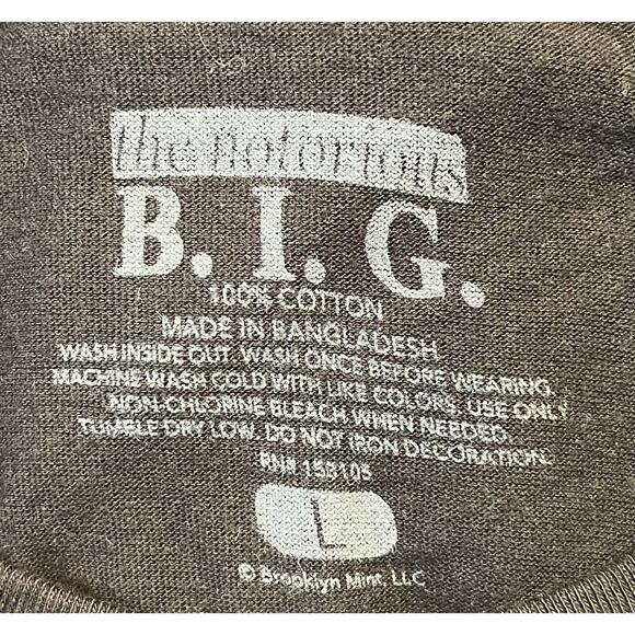 Vintage Like Mens Biggie Smalls Graphic Tee It Was All a Dream L Y2K Hip Hop - Picture 4 of 8